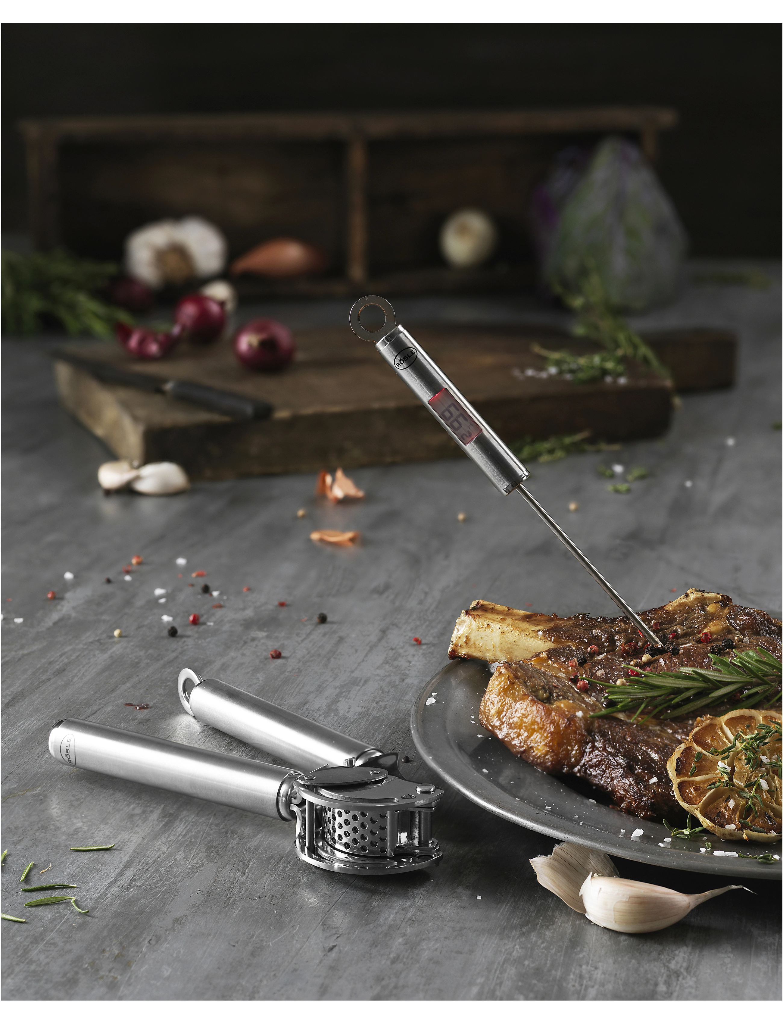 Rösle - Garlic press - stampfer & reiskocher - metal - 5