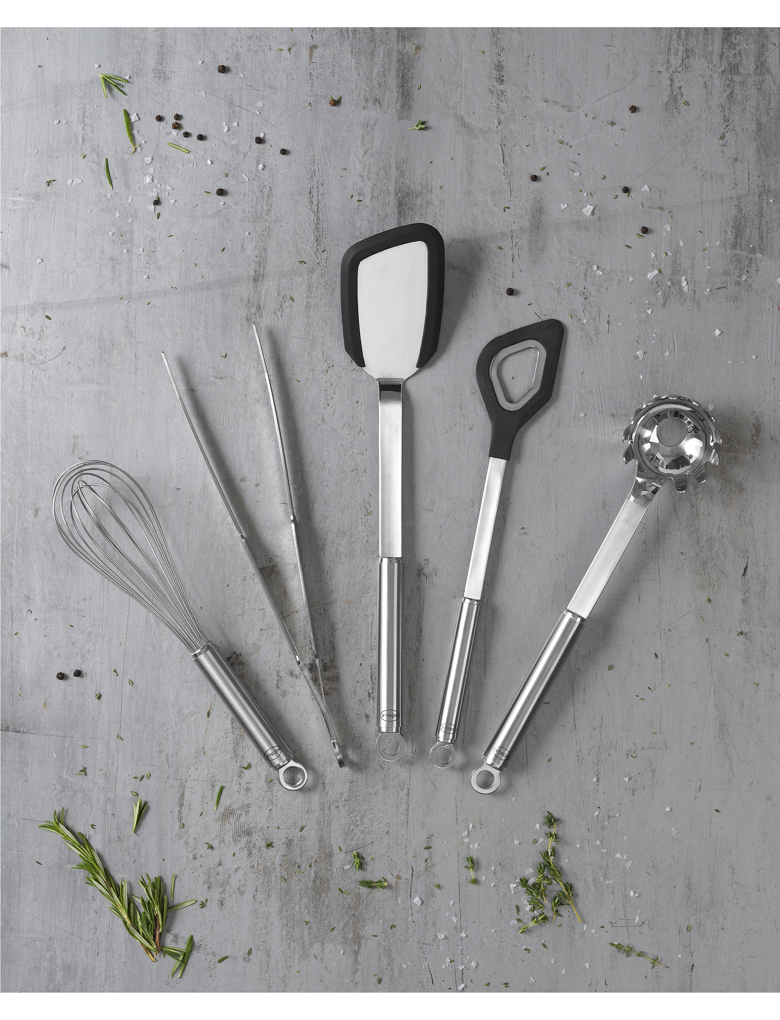 Rösle Stegepincet/Madpincet, 32 cm, Silver, Køkkenredskaber > Tænger Og Drejeskiver, Unisex