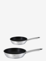 Frying pan set non-stick Moments - STEEL/BLACK