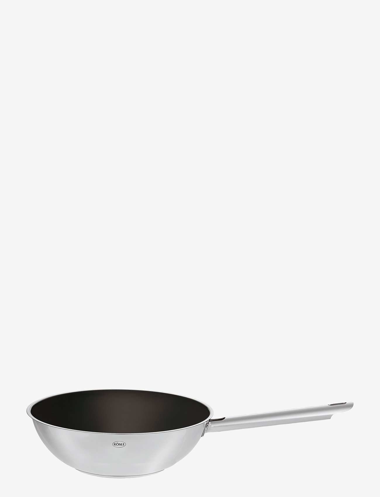Rösle - Wok ceramic non-stick Elegance - steel/black - 0