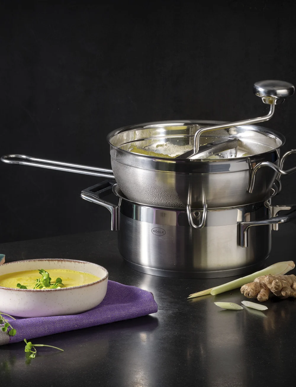 Rösle - Vegetable mill - andere küchenutensilien - metal - 3