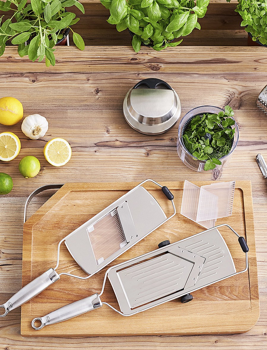 Rösle - Mandolin slicer V-cutting edge - küchengeräte - metal - 5