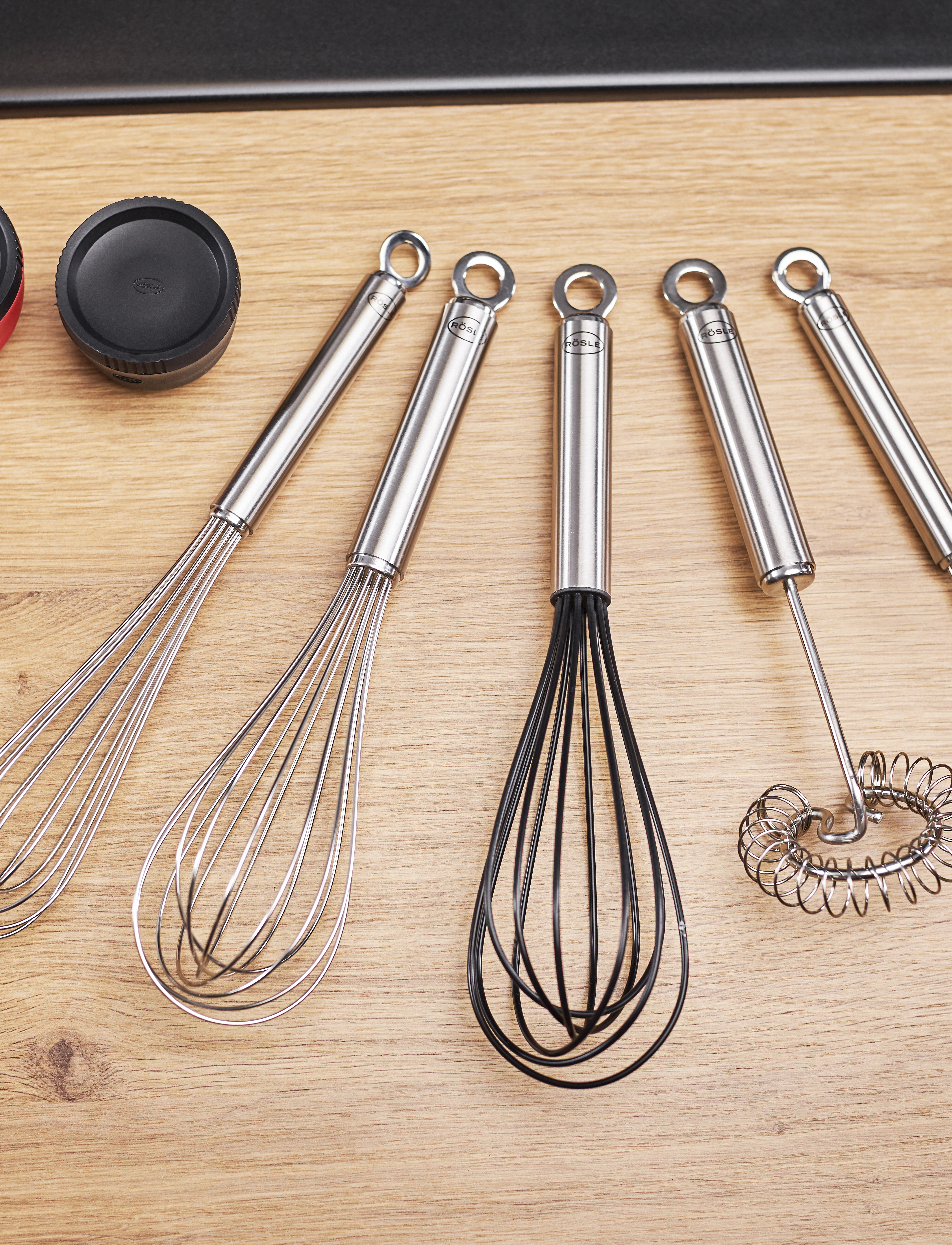 Rösle Spiralpiskeris, 8X22 cm, Kitchen Tools, Silber - Whisks, Homeware