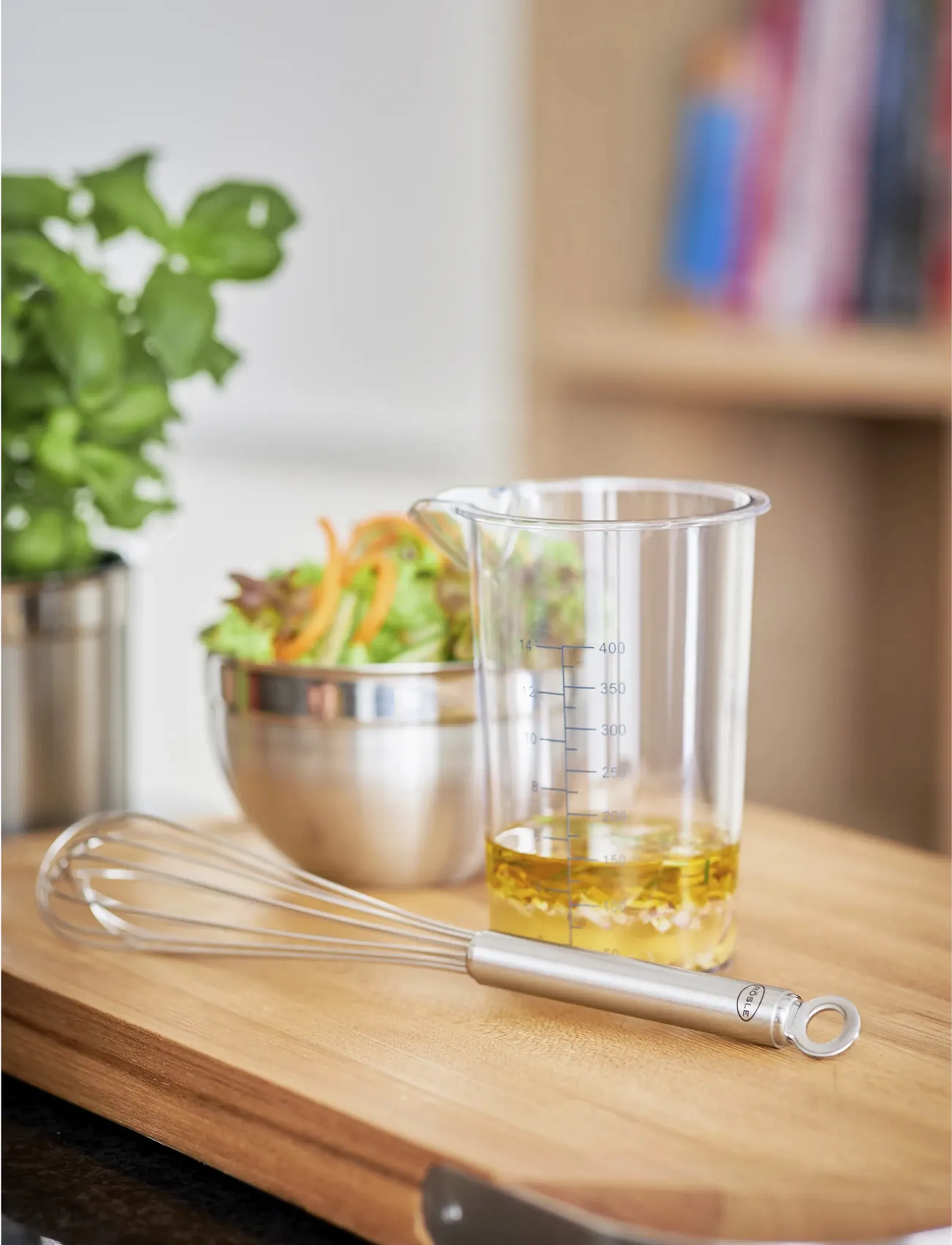Rösle Piskeris Slank, 27 cm, Kitchen Tools, Silber - Whisks, Homeware