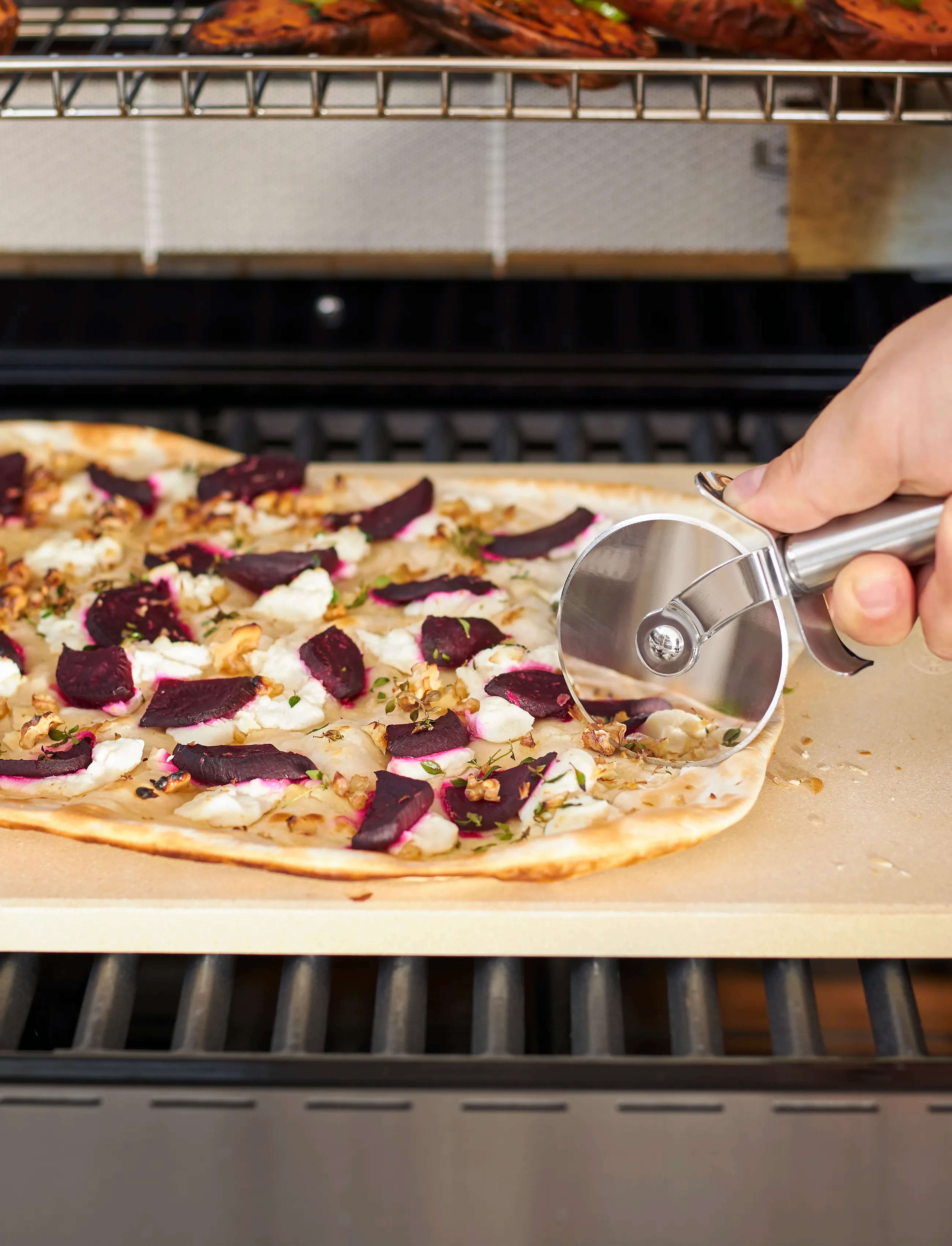 Rösle Pizzasten, 42X 30X 1 cm, Kitchen Tools, Beige - Pizza Cutters & Accessories, Homeware