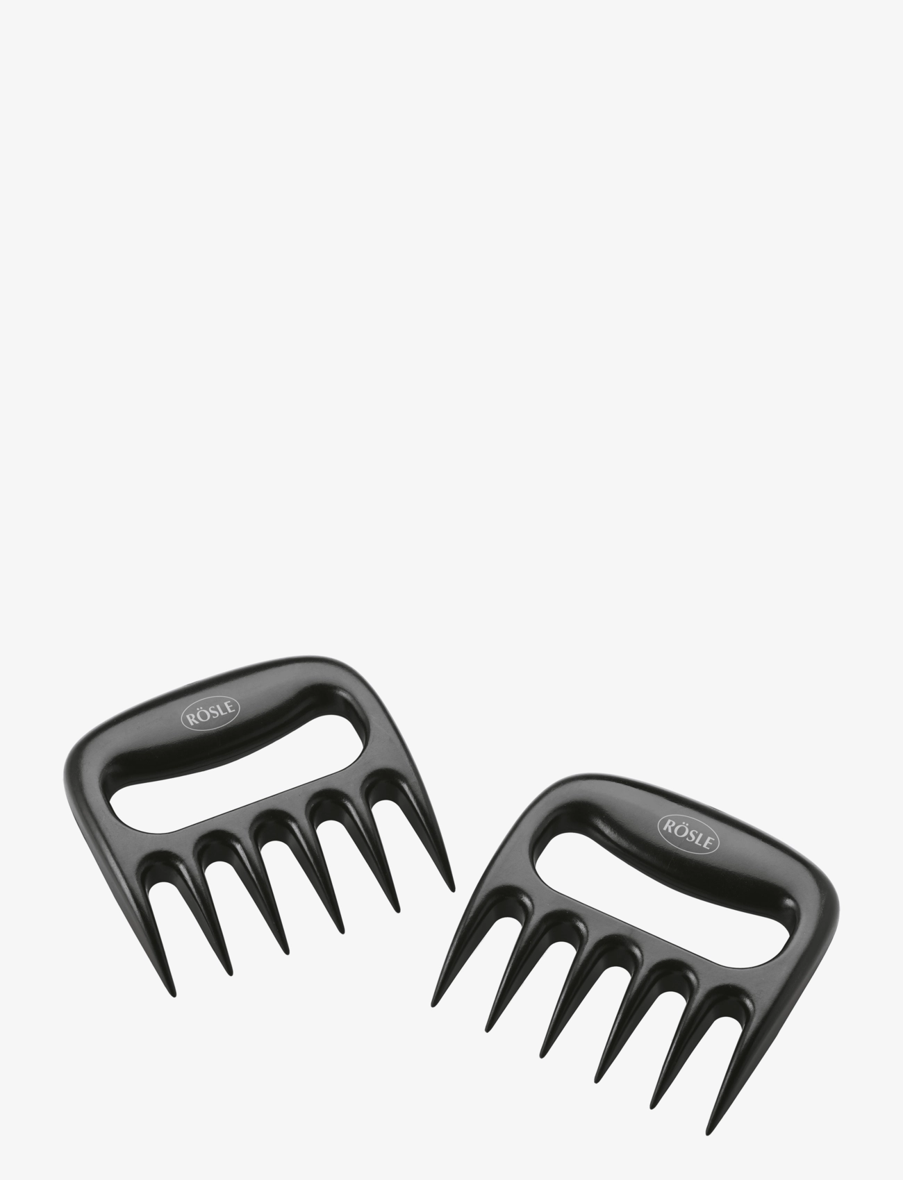 RÖSLE Pulled Pork-Gafler 2 Stk. Schwarz - 11.5X11X2.5CM - Unisex