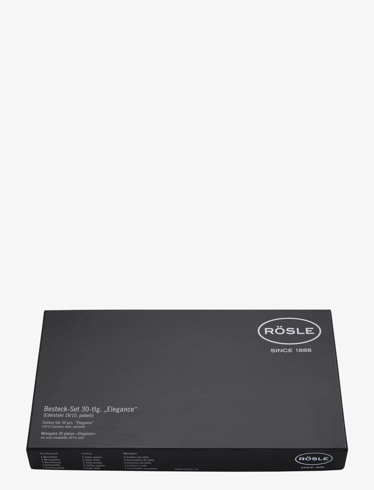 Rösle - Bestiksæt Elegance 30 dele - metal - 2