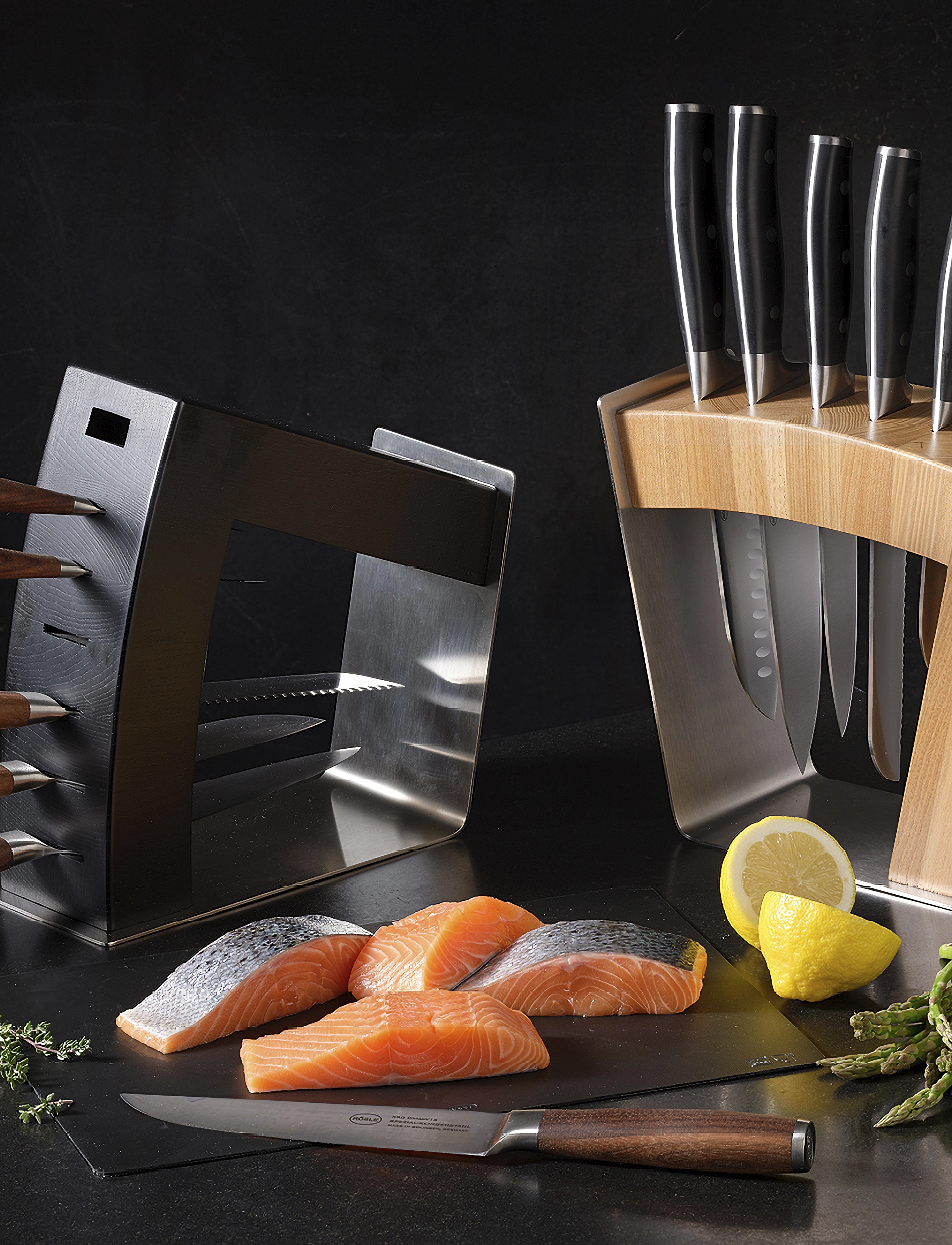 Rösle - Cutting board 2 pcs - die niedrigsten preise - black - 2