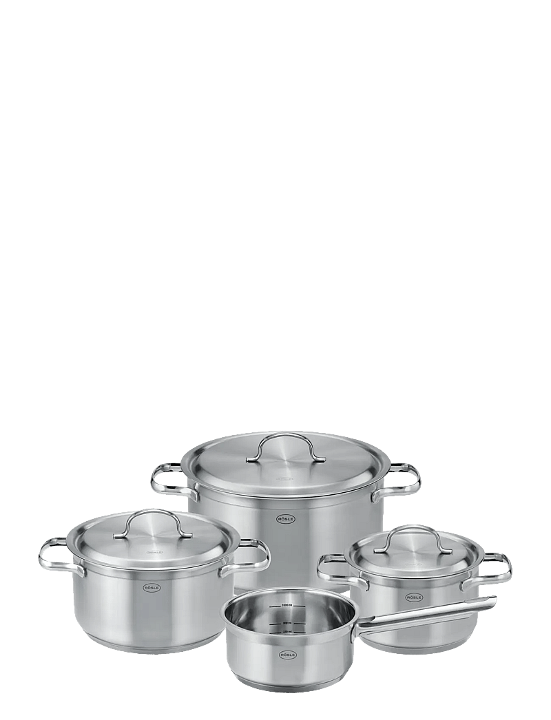 Rösle - Cookware set w lid PureElements 7 parts - stieltopf-sets - metall - 1