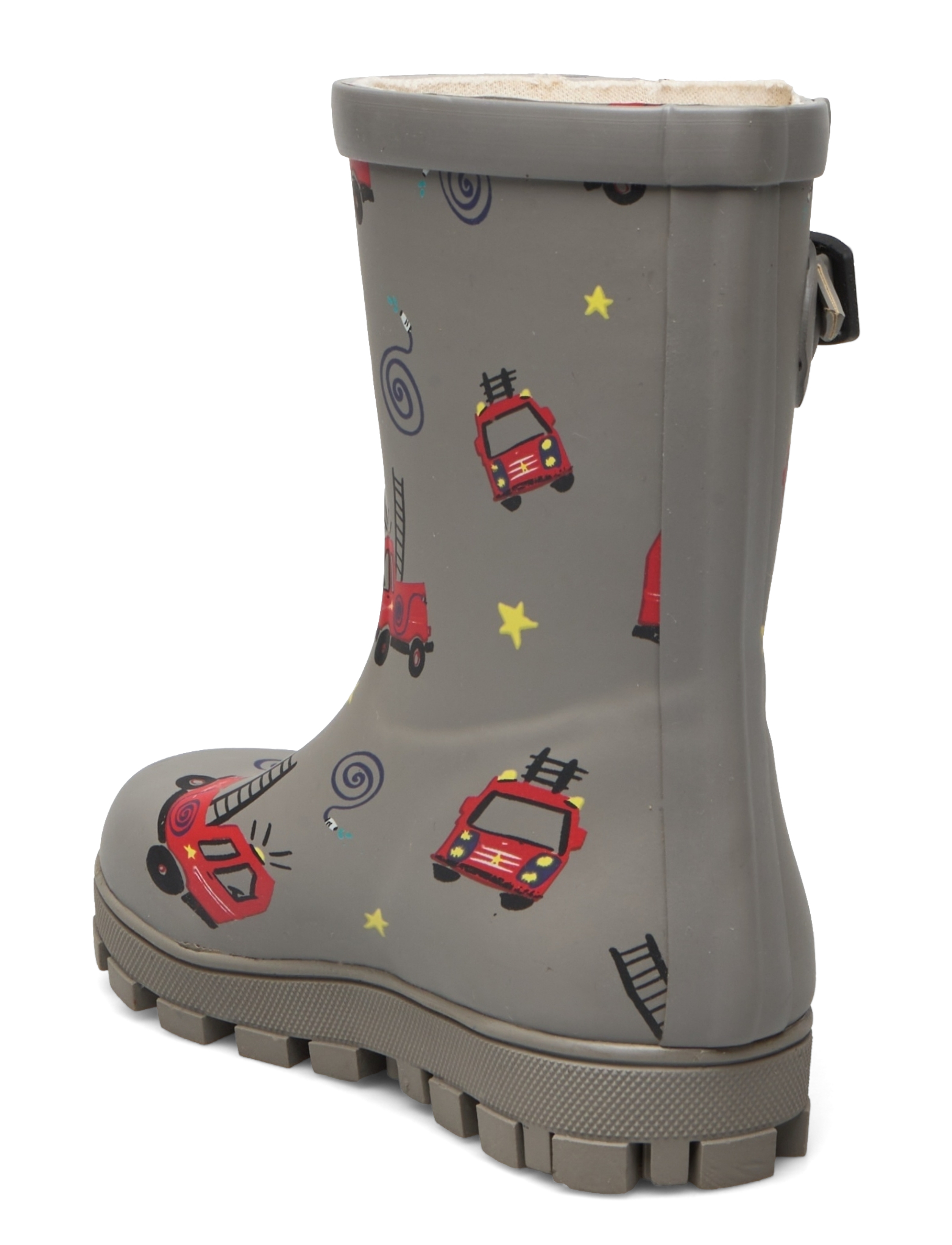 Rubber Duck - RD RUBBER CLASSIC FIRE TRUCK KIDS - grey-red - 2