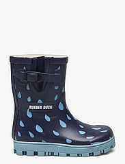 Rubber Duck - RD RUBBER CLASSIC RAINDROP KIDS - unlined rubberboots - blue - 1