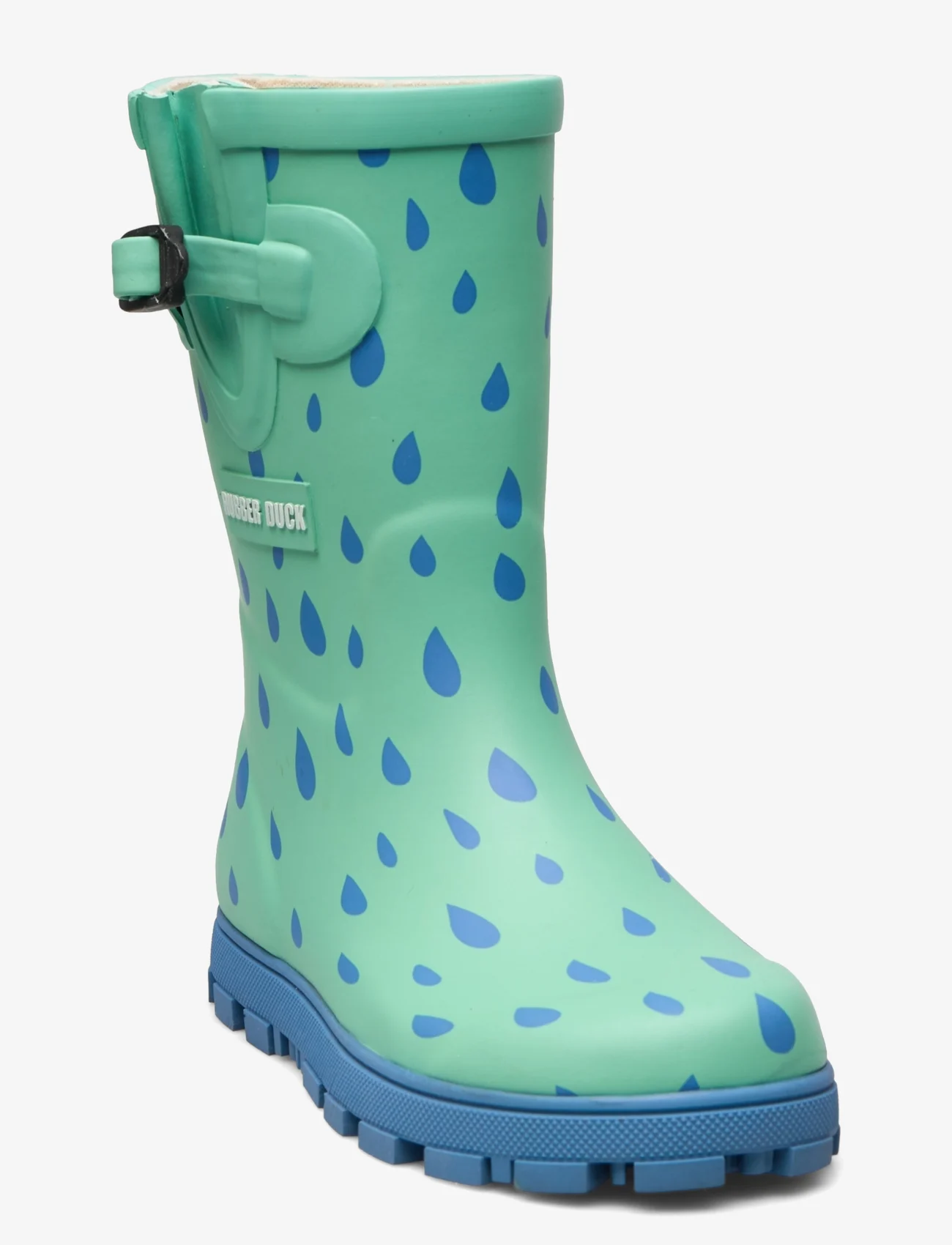 Rubber Duck - RD RUBBER CLASSIC RAINDROP KIDS - unlined rubberboots - green - 0