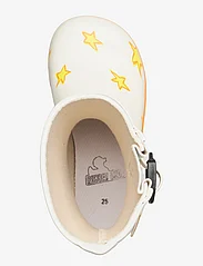 Rubber Duck - RD RUBBER CLASSIC STAR KIDS - unlined rubberboots - white-yellow - 3