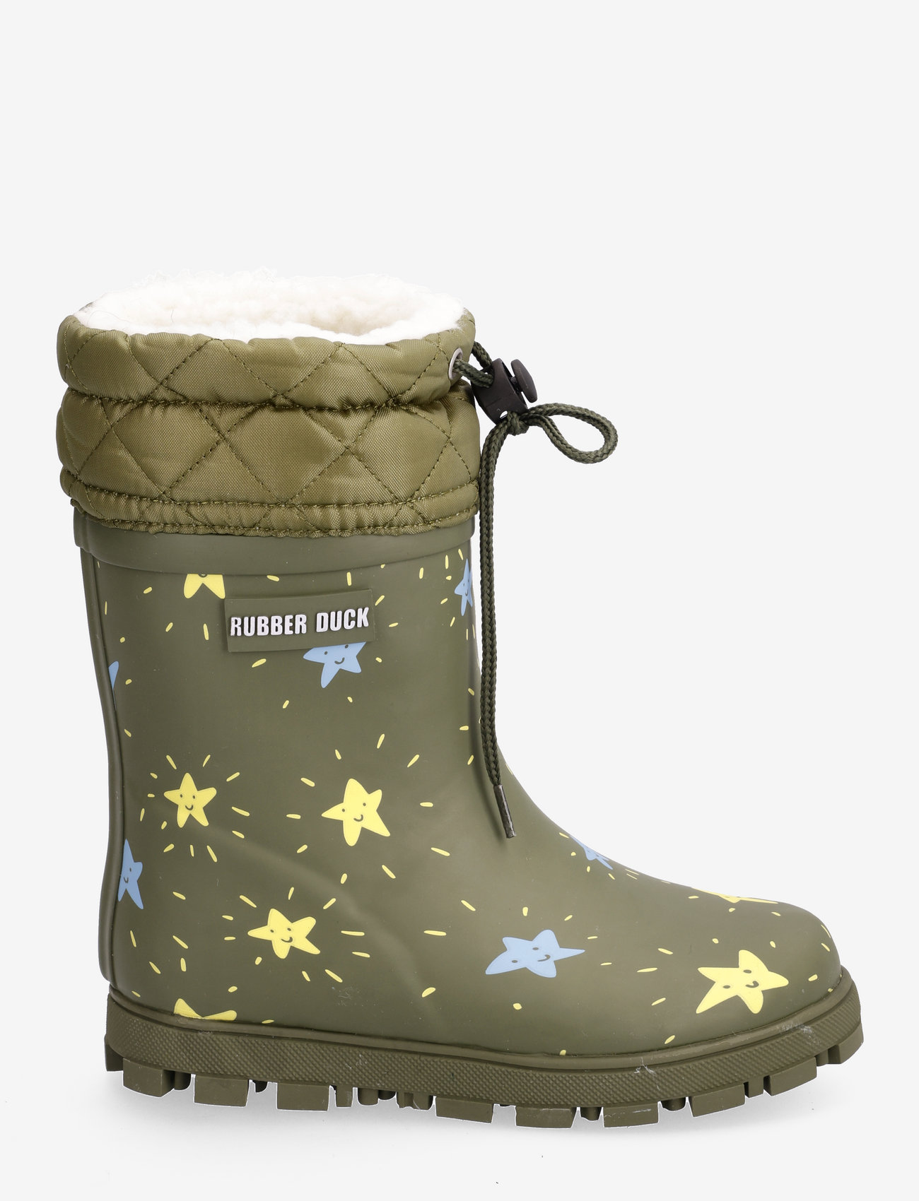 Rubber Duck - RD THERMAL FLASH STARS KIDS - gummistøvler med for - army-green - 1