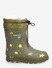 Rubber Duck - RD THERMAL FLASH STARS KIDS - gumowce ocieplane - army-green - 1