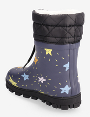 Rubber Duck - RD THERMAL FLASH STARS KIDS - lined rubberboots - navy - 2