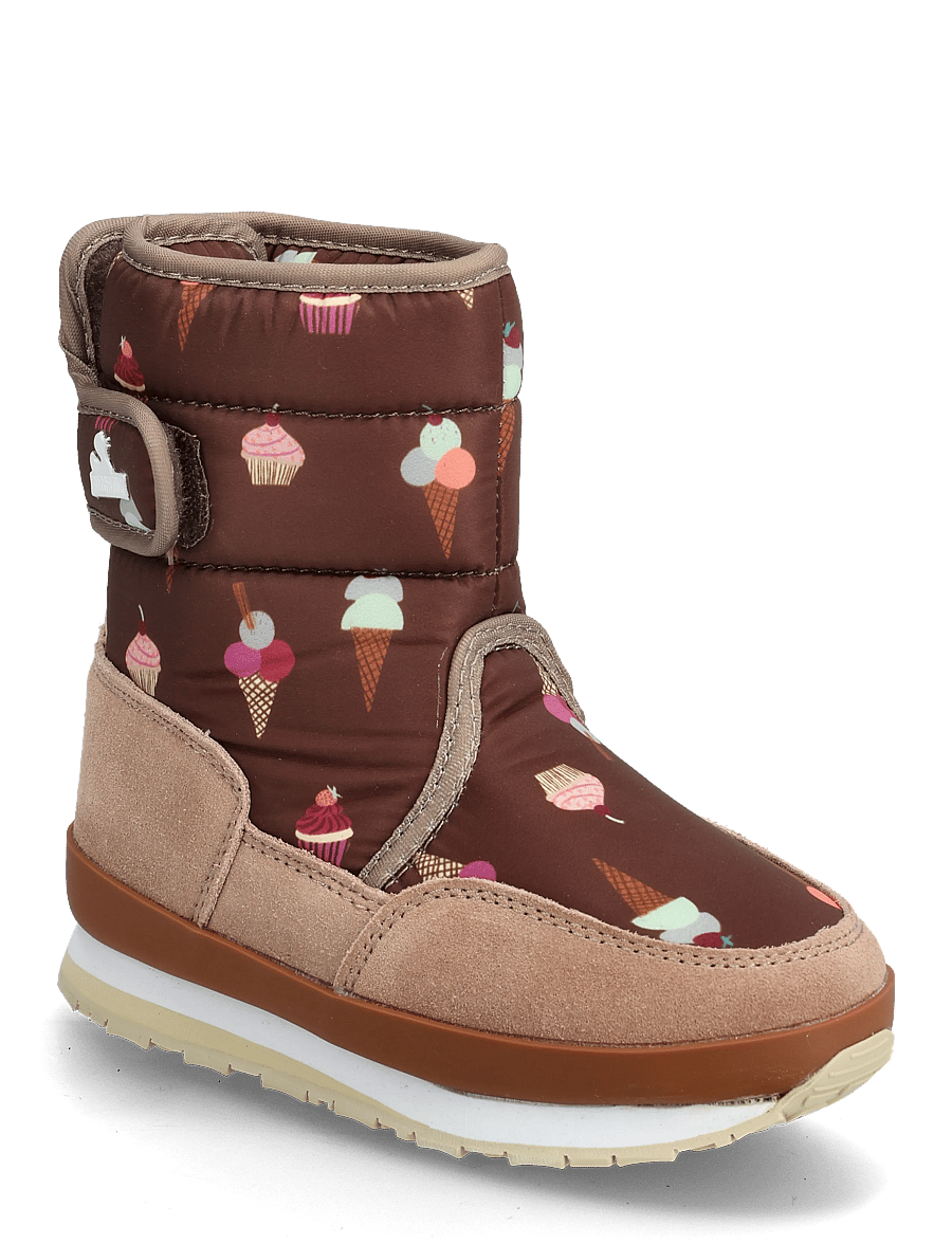 Rubber Duck - RD SNOWJOGGER SWEET TOOTH KIDS - winterstiefel - mocca - 0