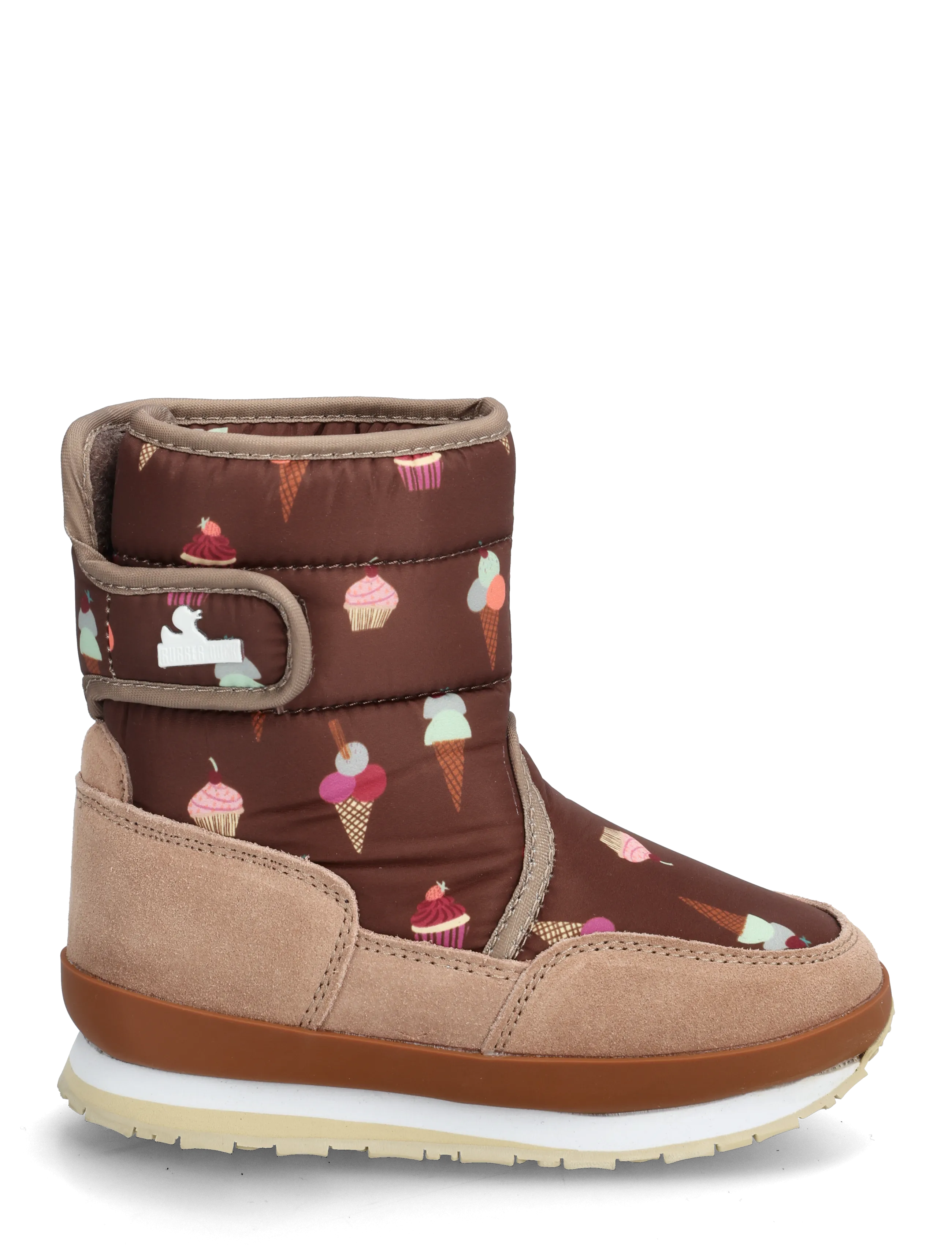 Rubber Duck - RD SNOWJOGGER SWEET TOOTH KIDS - vinterstövlar - mocca - 1