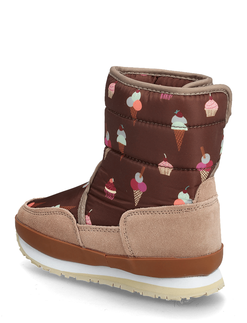 Rubber Duck - RD SNOWJOGGER SWEET TOOTH KIDS - vinterstövlar - mocca - 2