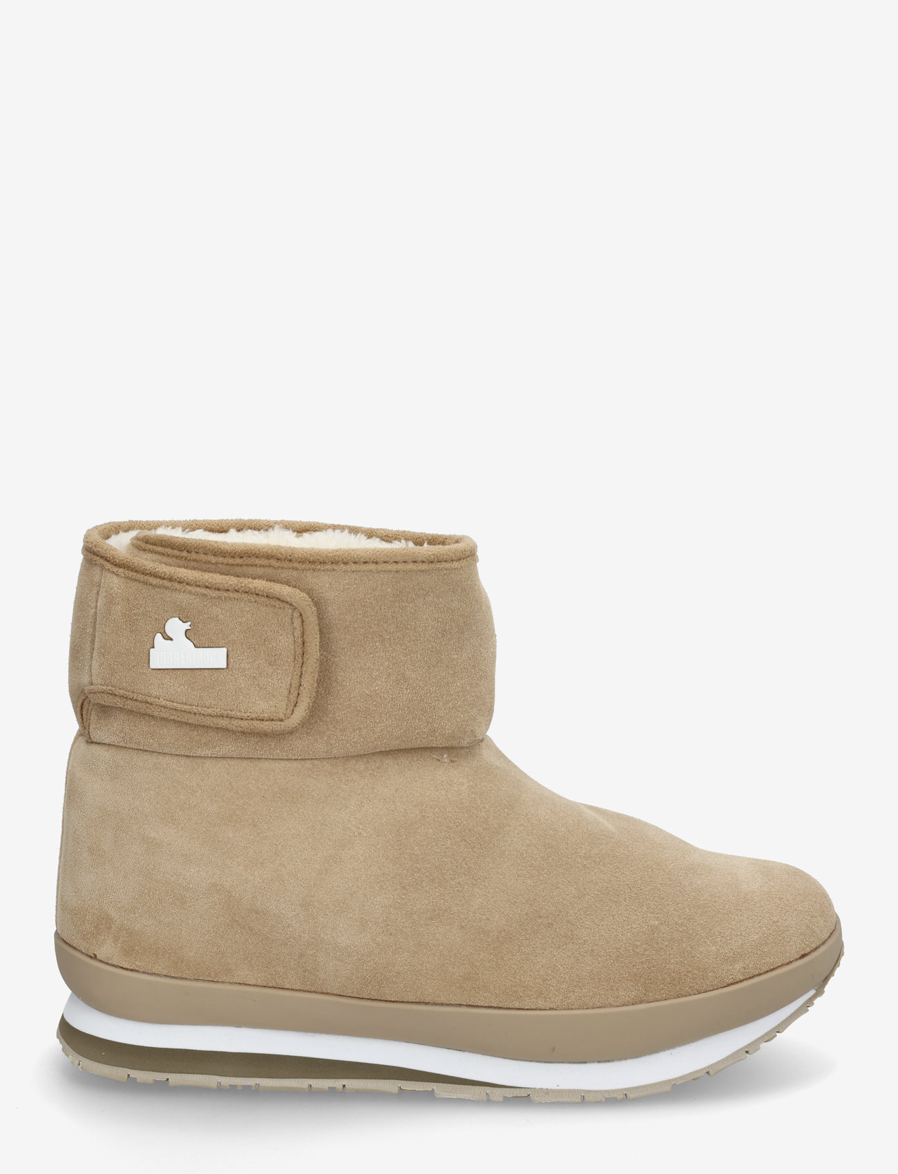 Rubber Duck - RD SPORTY SNOWJOGGER SUEDE ADULT - varmfodrade skor - beige - 1