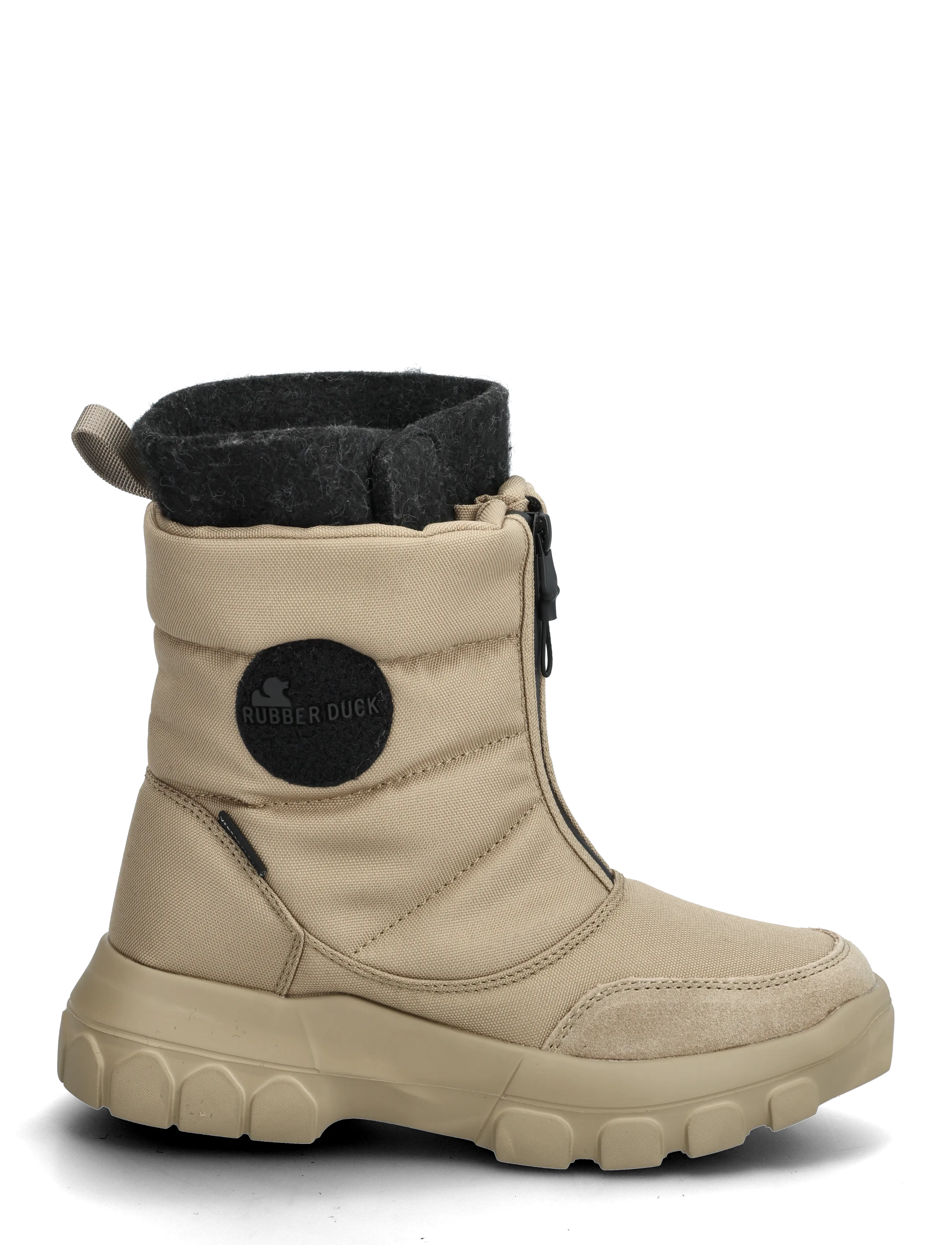 Rubber Duck - RD ASPEN LOW MONO ADULT - płaskie botki - taupe - 2