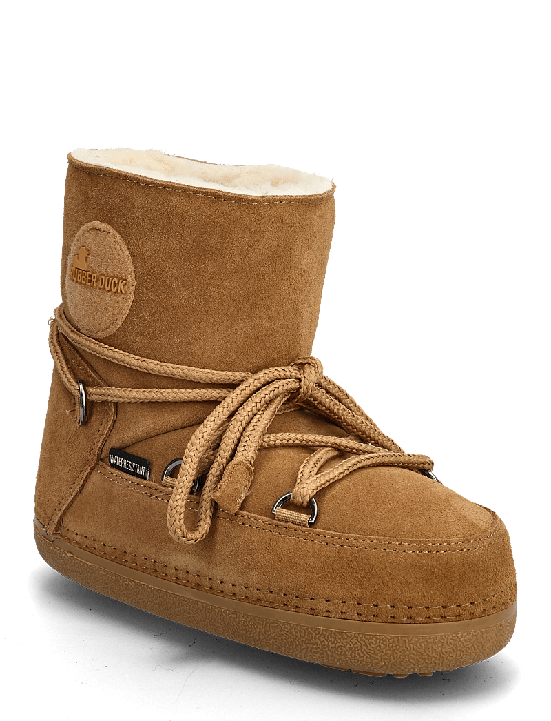 Rubber Duck - RD BULKY BOOTS SUEDE ADULT - talvesaapad - chestnut - 0