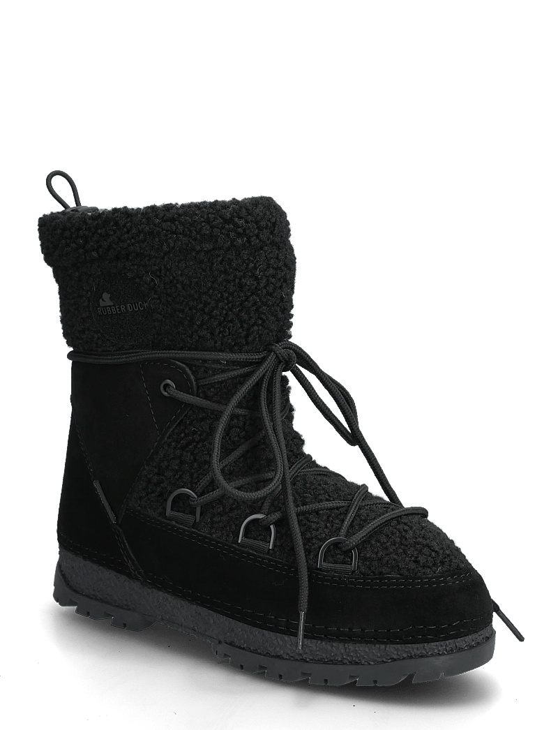 Rubber Duck - RD TEDDY SNOWBOOTS ADULT - des chaussures d'hiver - black - 1