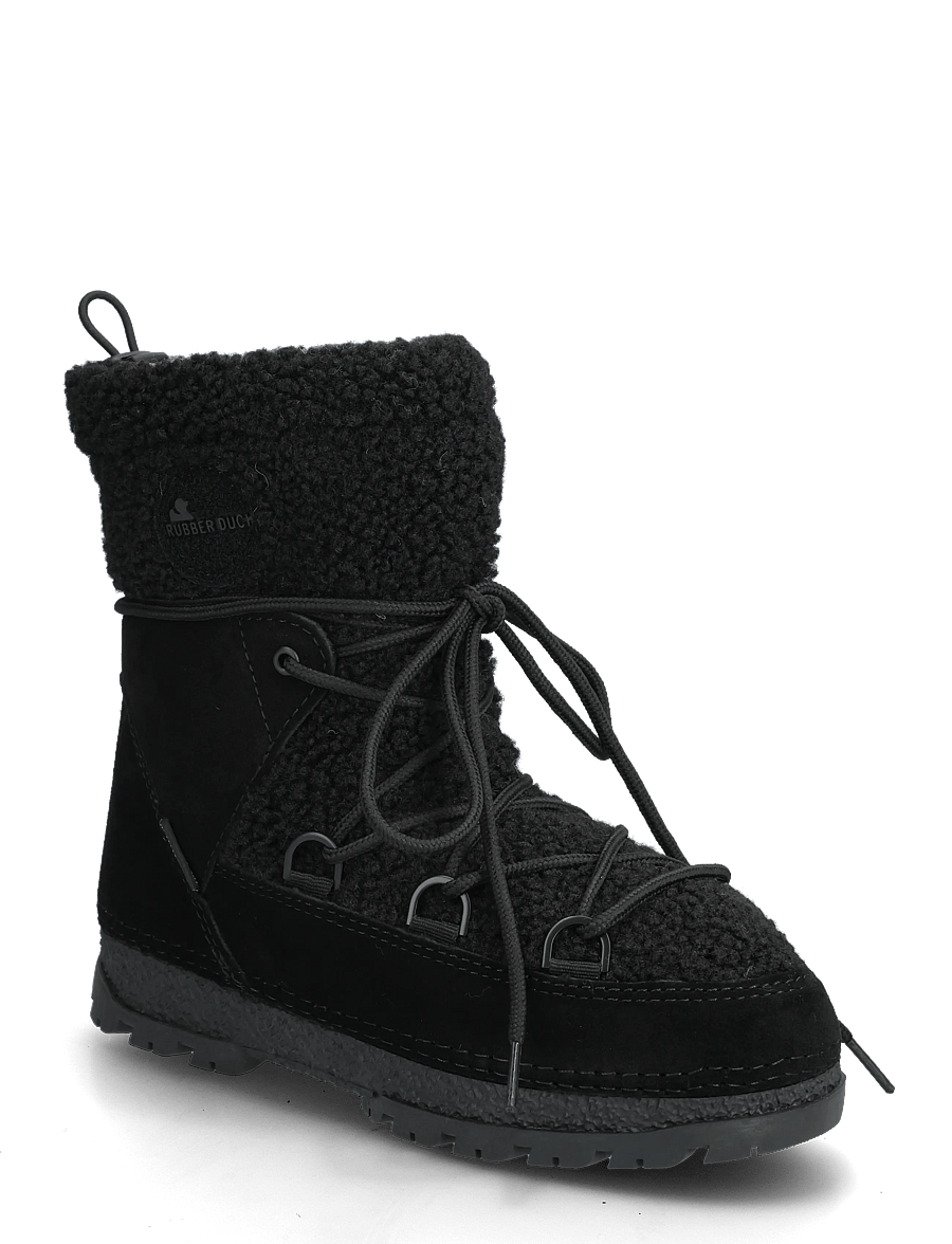 Rubber Duck - RD TEDDY SNOWBOOTS ADULT - des chaussures d'hiver - black - 1