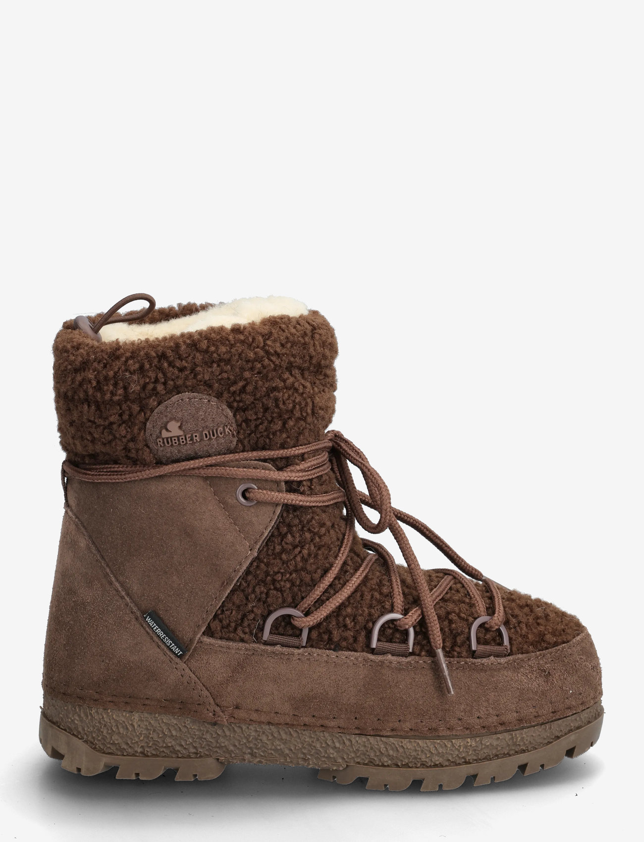 Rubber Duck - RD TEDDY SNOWBOOTS ADULT - talvesaapad - chocolate - 1