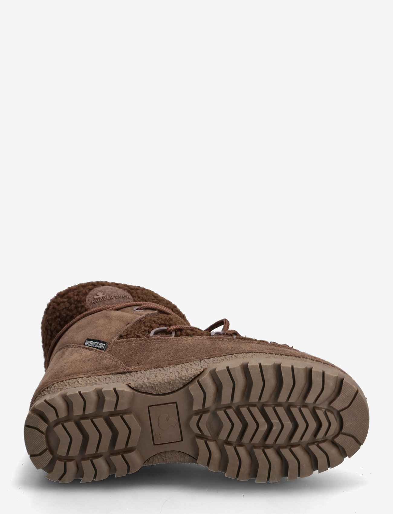 Rubber Duck - RD TEDDY SNOWBOOTS ADULT - talvesaapad - chocolate - 4
