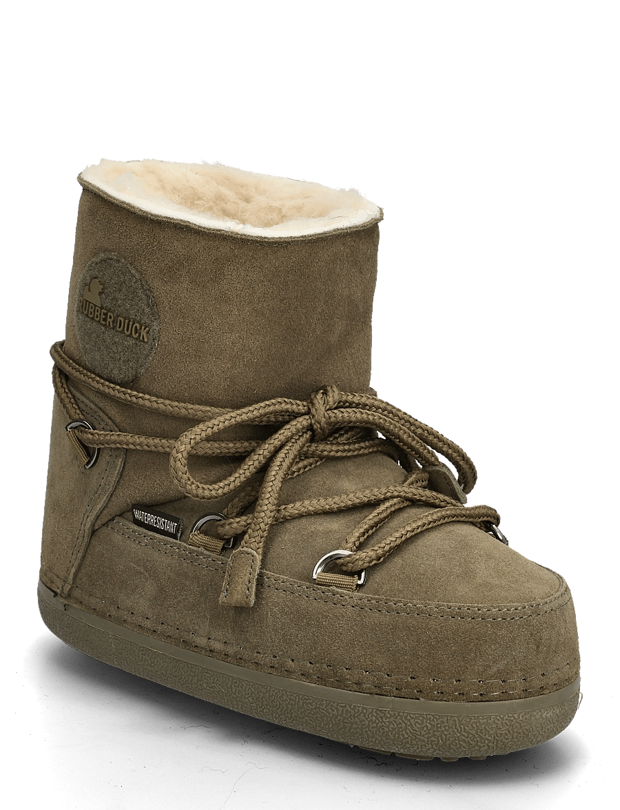 Rubber Duck - RD BULKY BOOTS SUEDE ADULT - des chaussures d'hiver - moss-green - 0