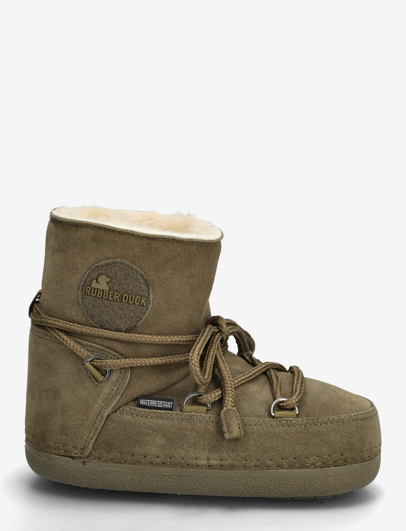 Rubber Duck - RD BULKY BOOTS SUEDE ADULT - winter shoes - moss-green - 1