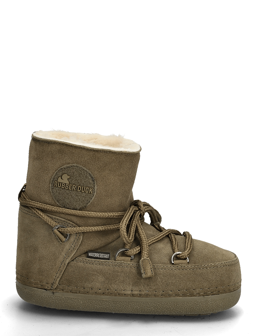 Rubber Duck - RD BULKY BOOTS SUEDE ADULT - des chaussures d'hiver - moss-green - 1