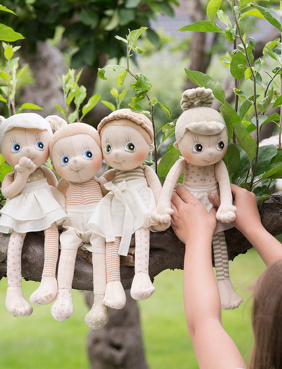 Rubens Barn - RUBENS BARN DOCKA-HAZEL-ECOBUD - dolls - multi - 4
