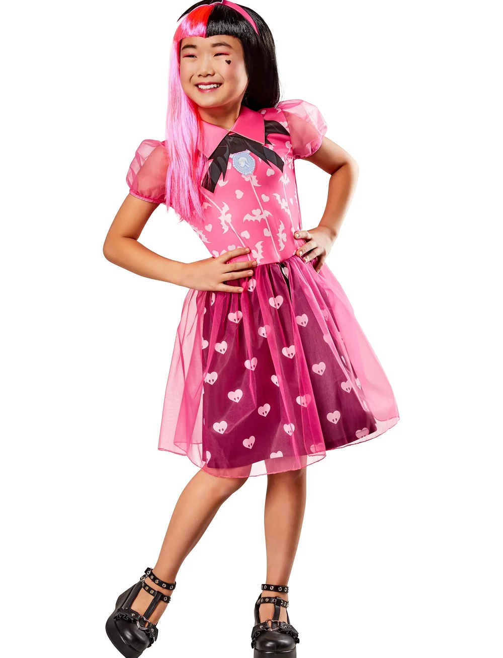 Monster High - Monster High Draculaura Costume - kostüme - pink - 0