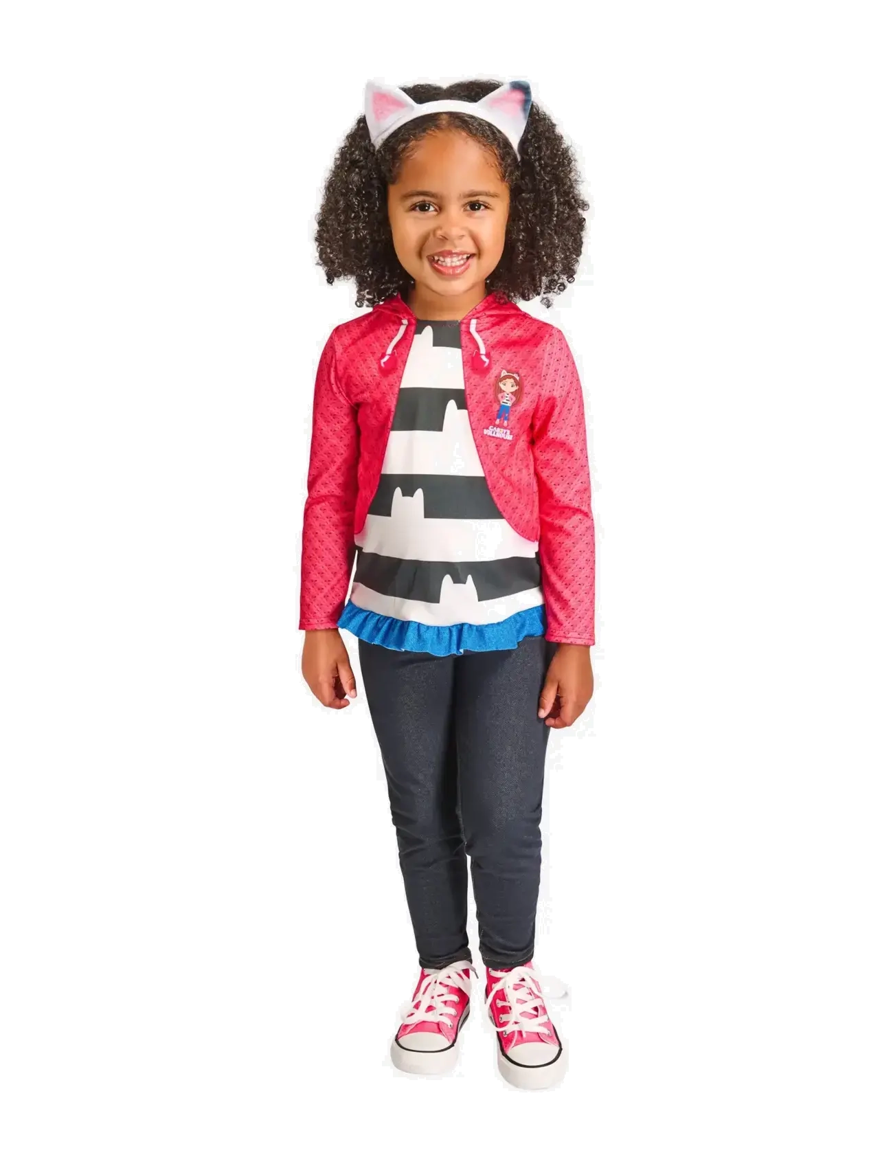 RUBIES Gabby's Dollhouse Oberteil Und Hairband For Kleid-Up Patterned - 3-5Y - Kinder