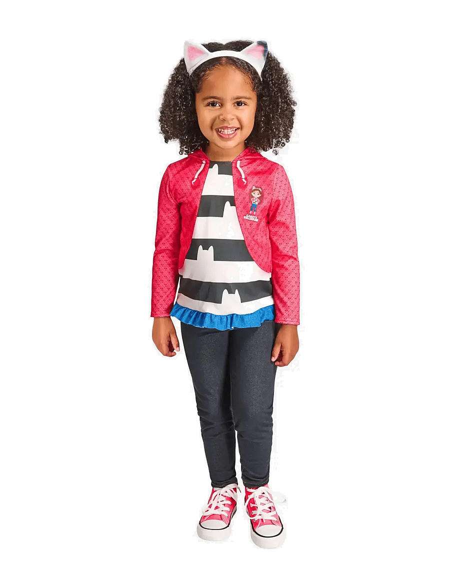 Gabby dockskåp - Gabby's Dollhouse Top and Hairband for Dress-Up - maskeradkläder - pink - 1