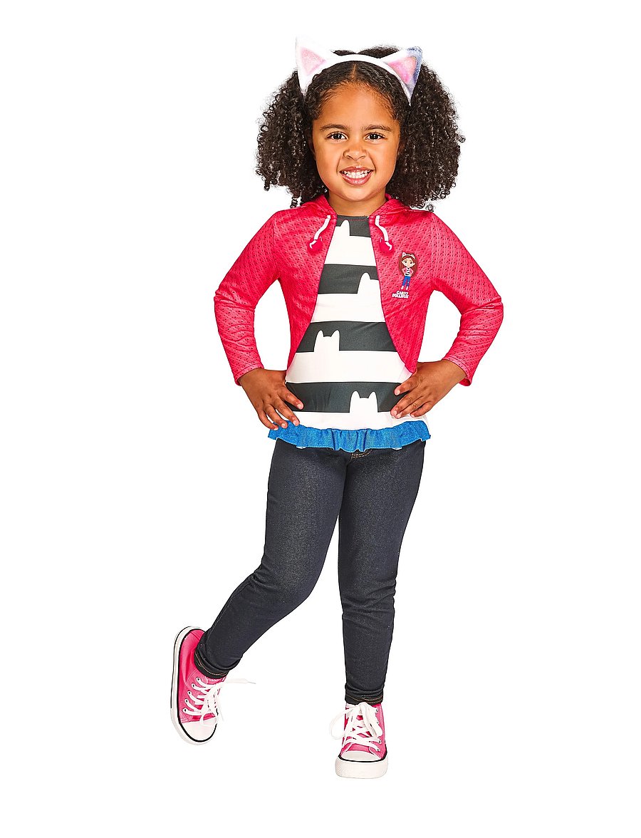 Gabby dockskåp - Gabby's Dollhouse Top and Hairband for Dress-Up - maskeradkläder - pink - 2