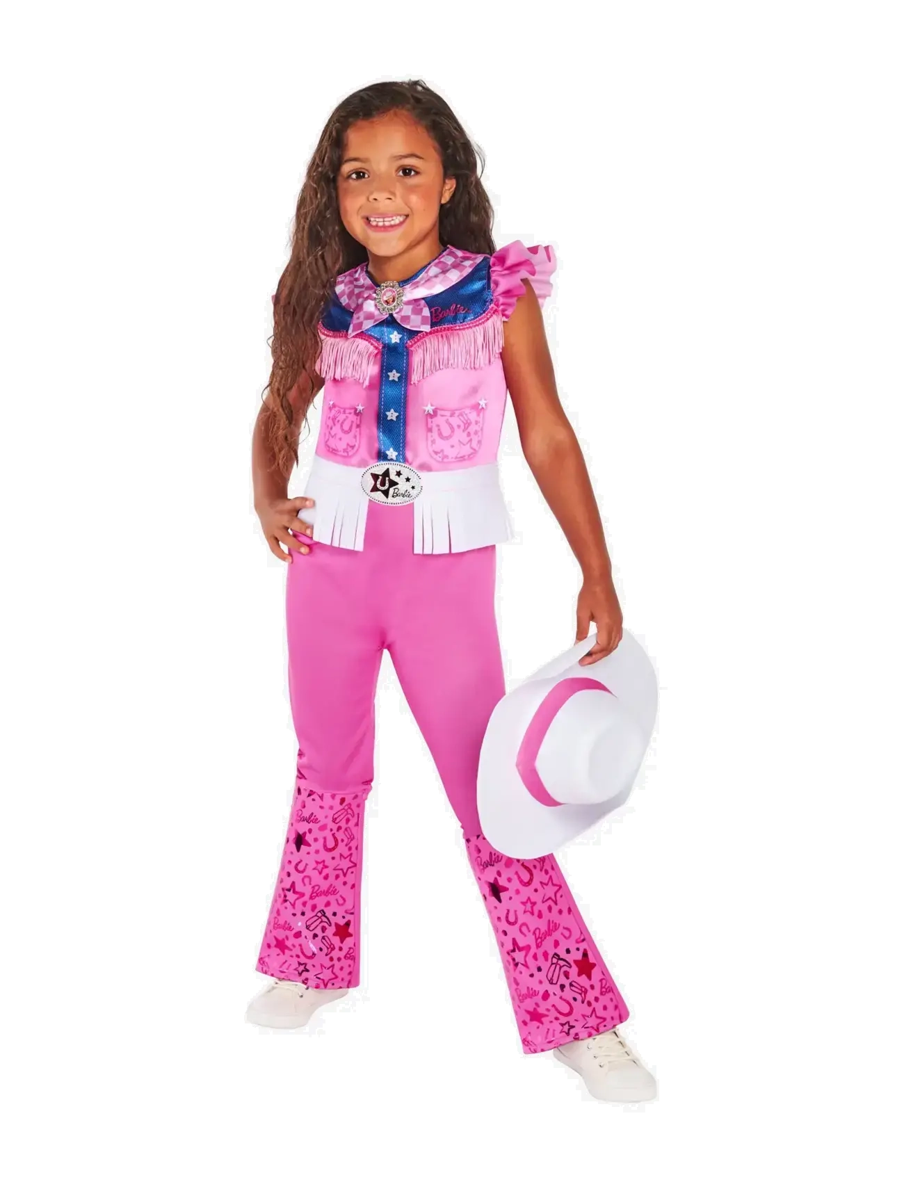 Rubies Barbie Cow-Girl Costume - Rubies - PINK / pink/rose