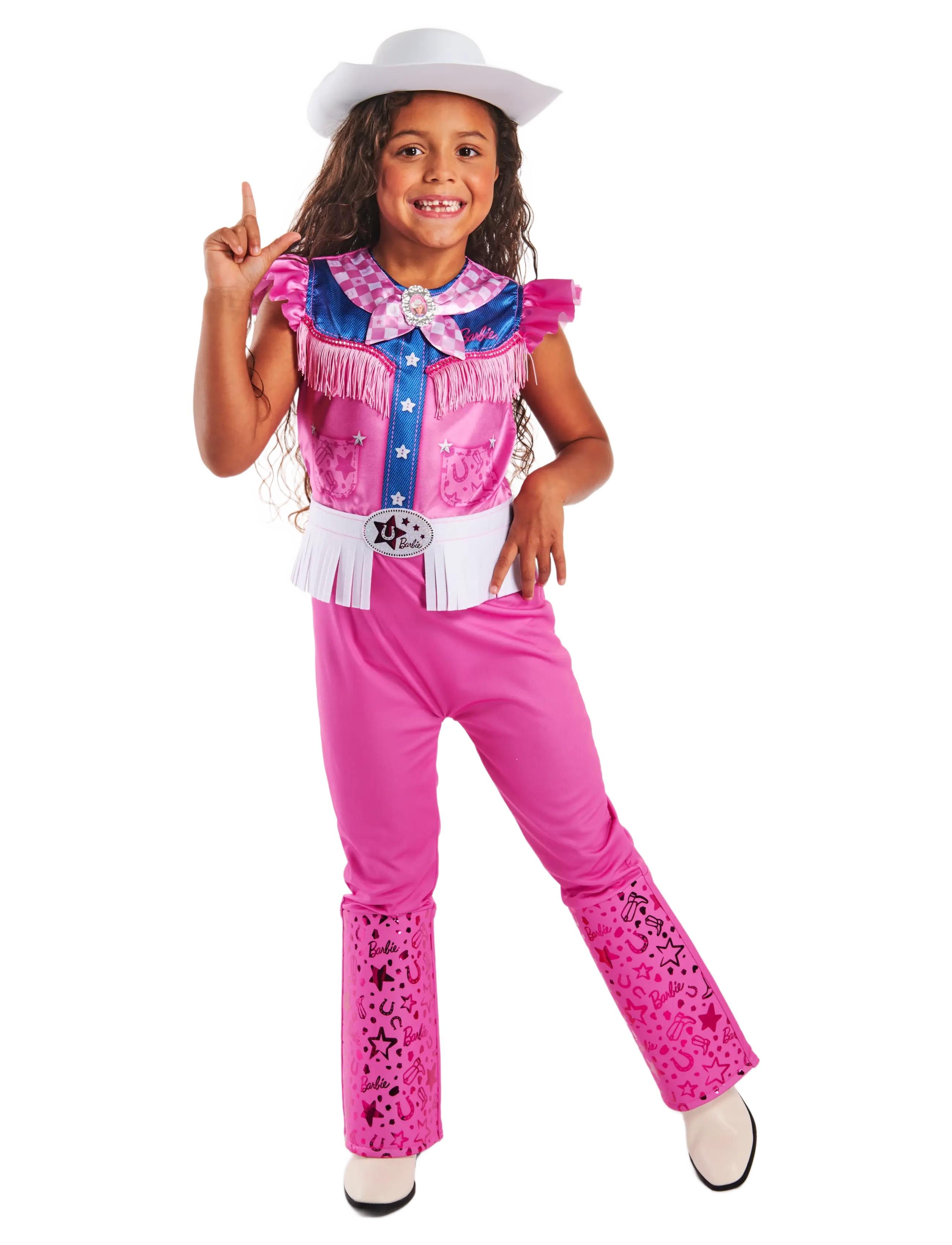 Barbė - Barbie Cow-Girl Costume - kostiumai - pink - 2