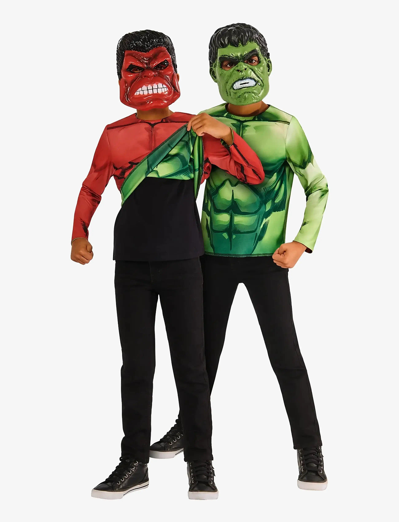 Rubies - HULK REVERSABLE TOP - costumes - red - 1