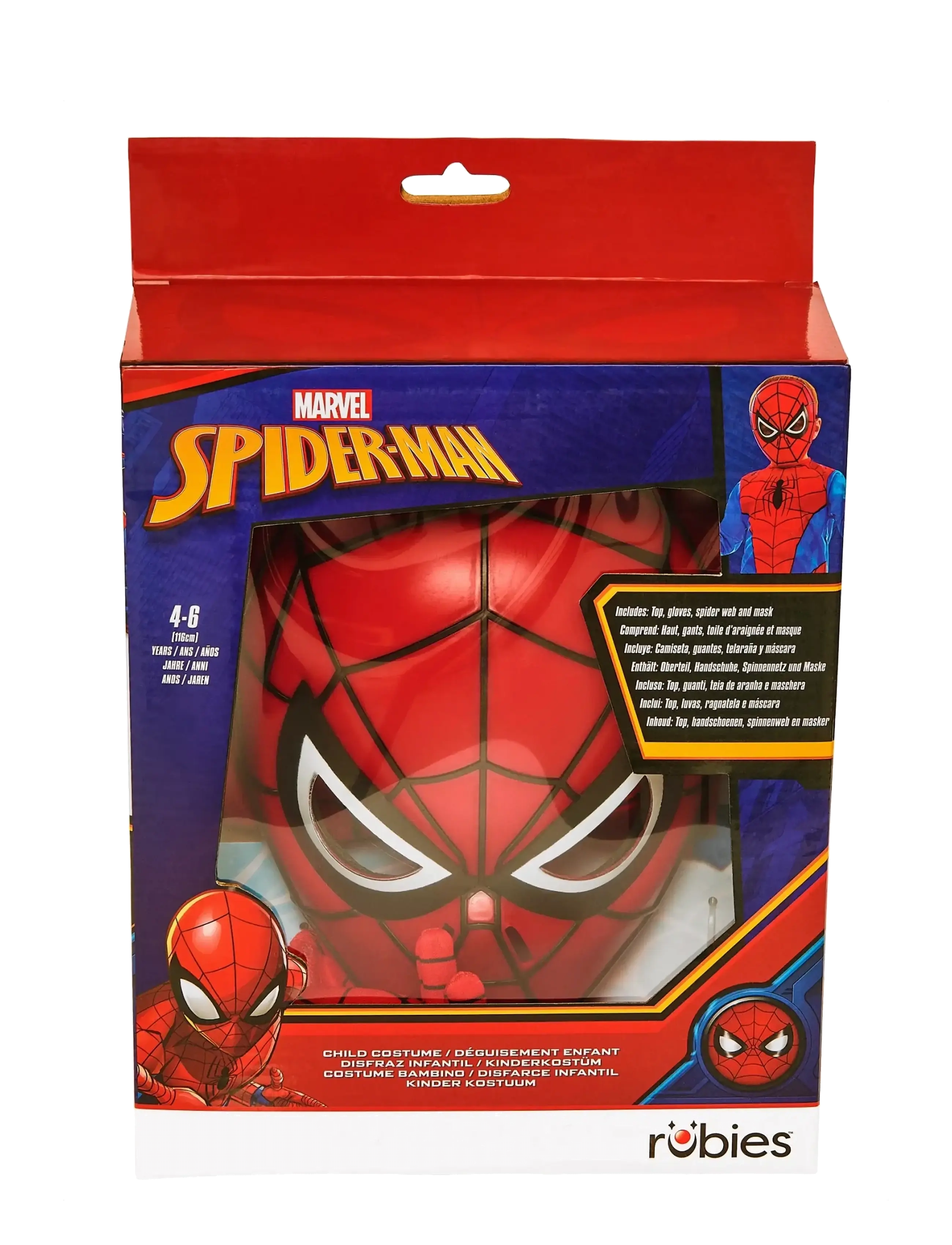 Rubies - Spider-Man Dress Up Gift Set 4-6 - kostüme - red - 2