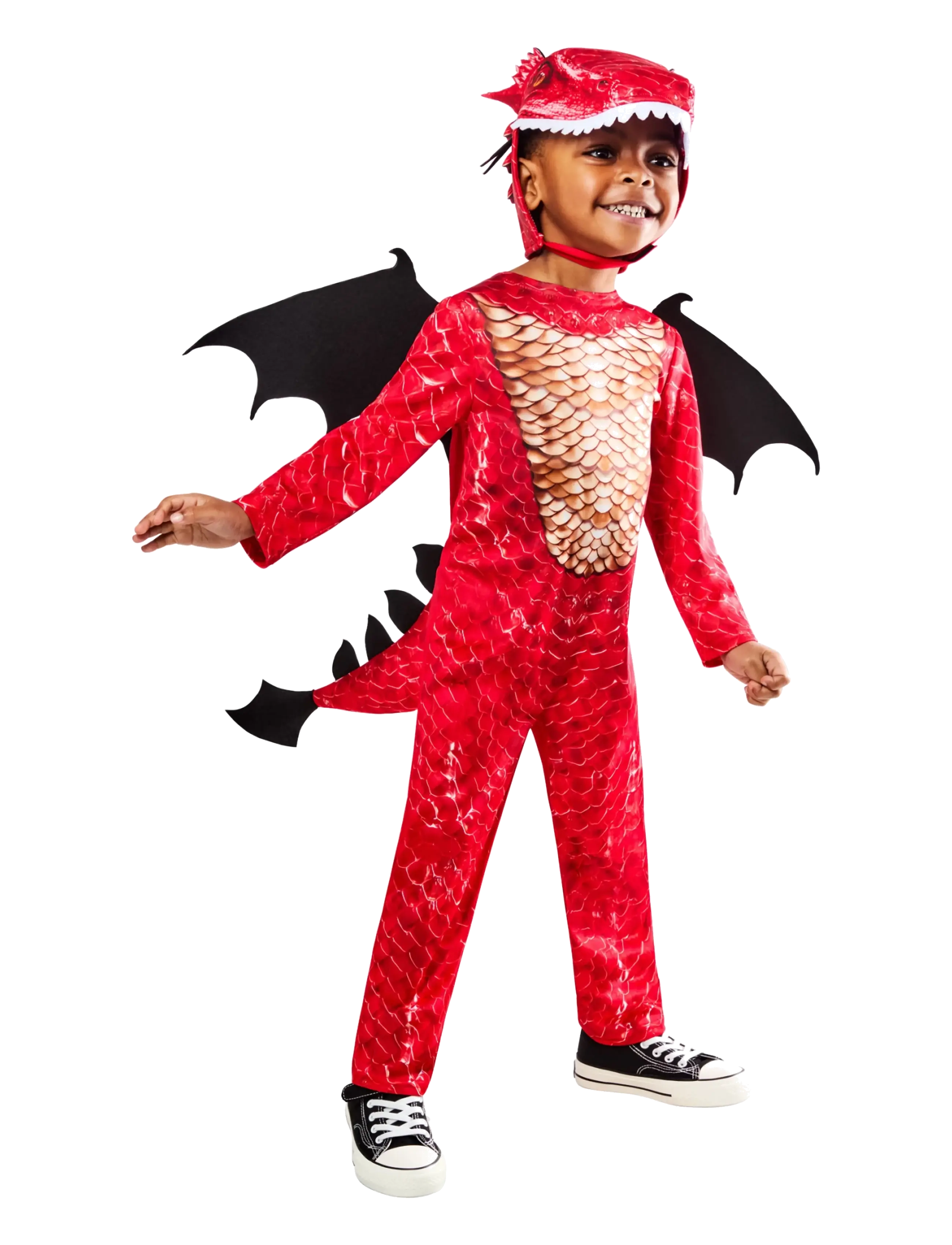 Rubies TODDLER DRAGON - Kostumer - RED / red