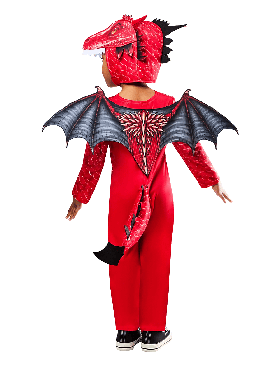 Rubies - TODDLER DRAGON - kostumer - red - 2