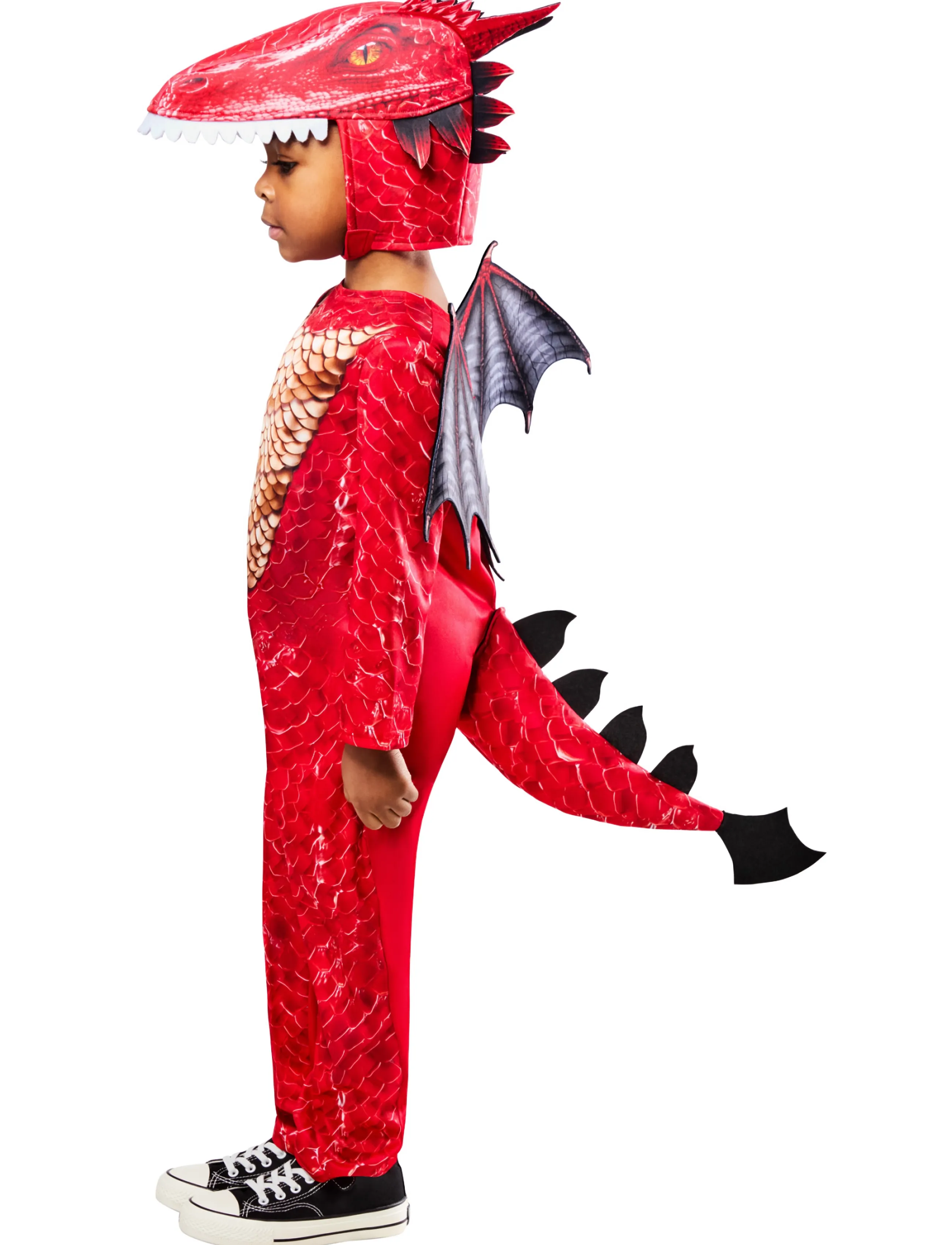 Rubies - TODDLER DRAGON - kostumer - red - 3