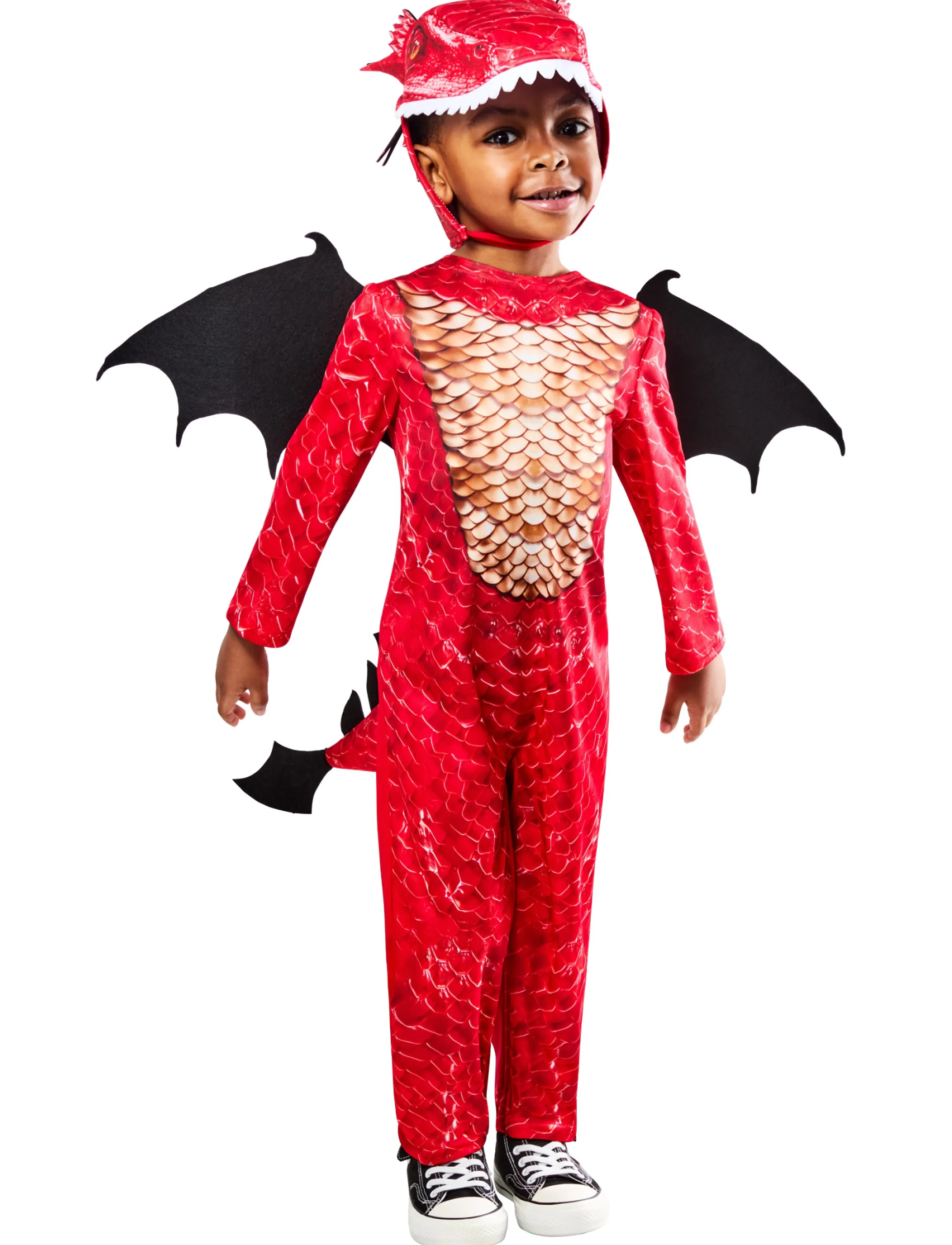 Rubies - TODDLER DRAGON - kostumer - red - 4