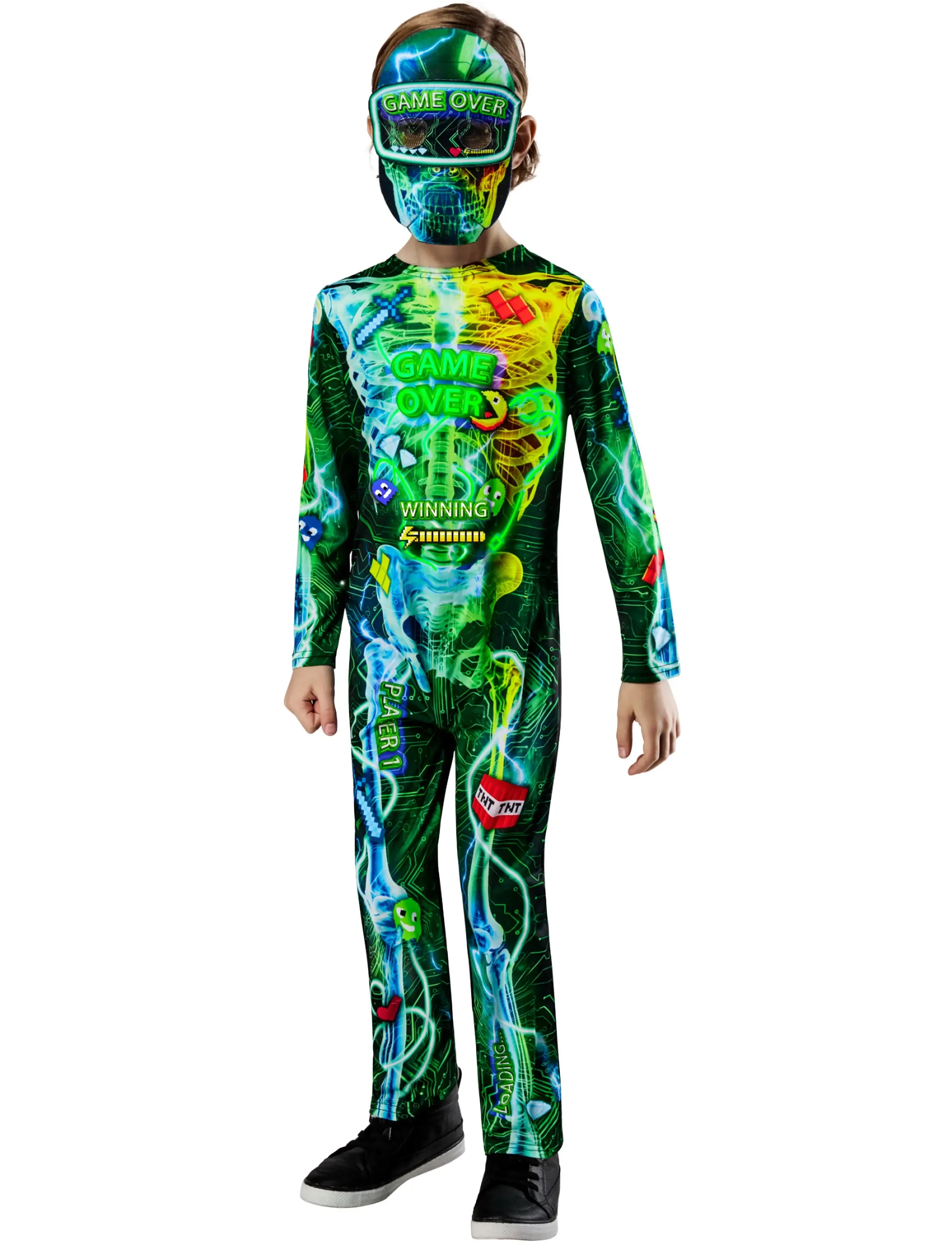 Rubies - GAMER SKELETON - kostumer - multi colour - 4