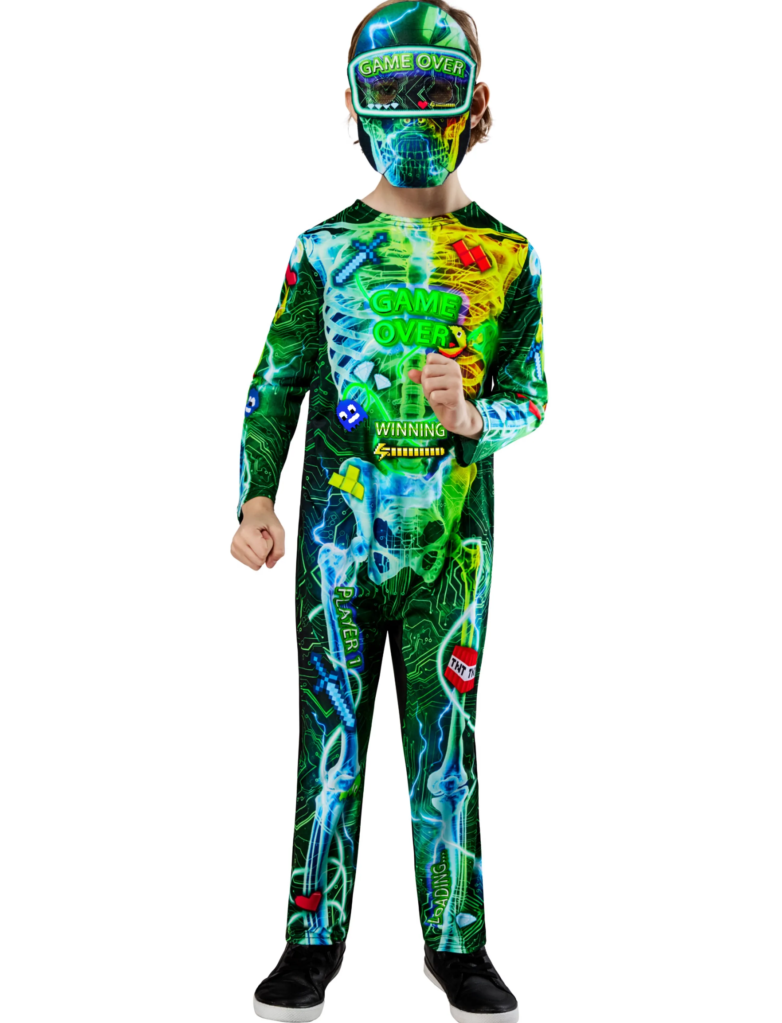 Rubies - GAMER SKELETON - kostumer - multi colour - 5