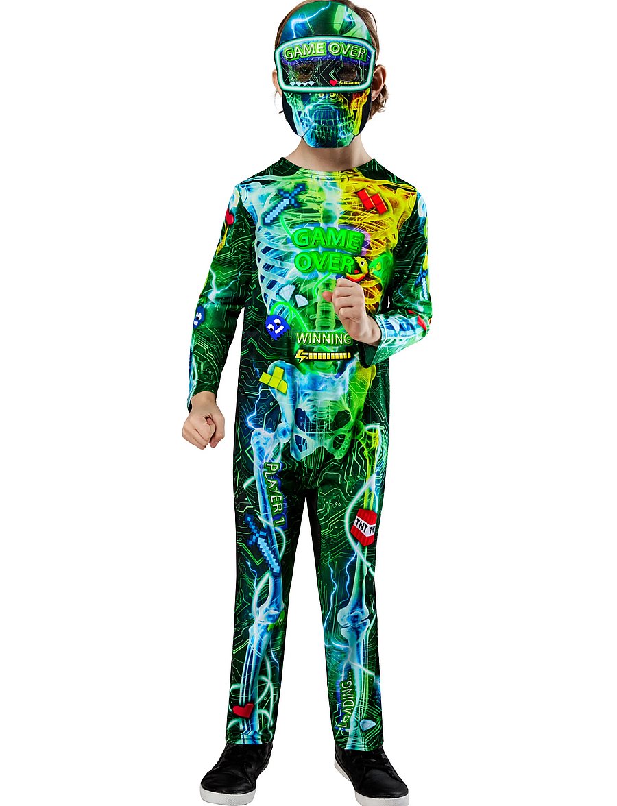 Rubies - GAMER SKELETON - kostumer - multi colour - 5