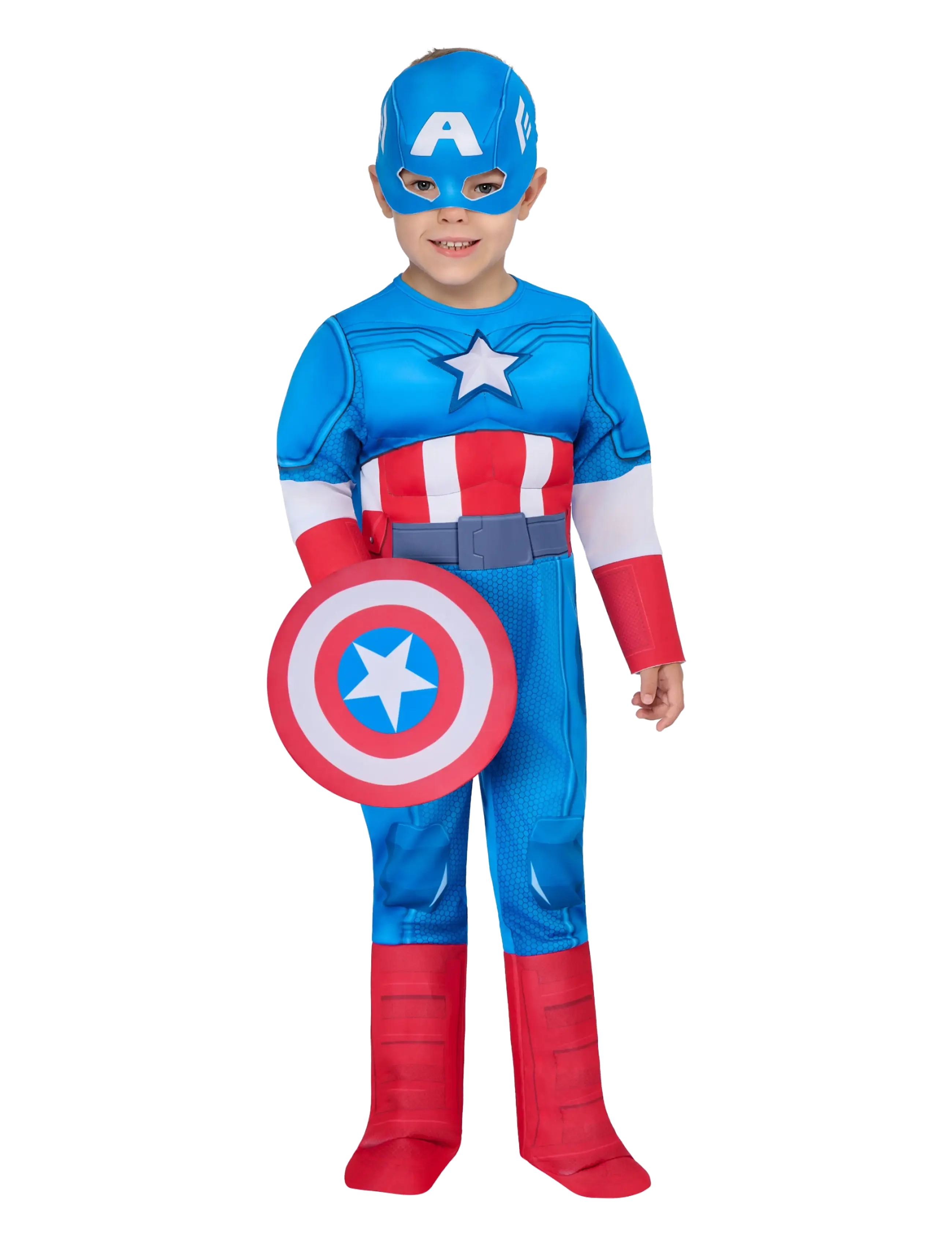 Rubies SAF - CAPTAIN AMERICA DELUXE T - Kostumer - BLUE / blue
